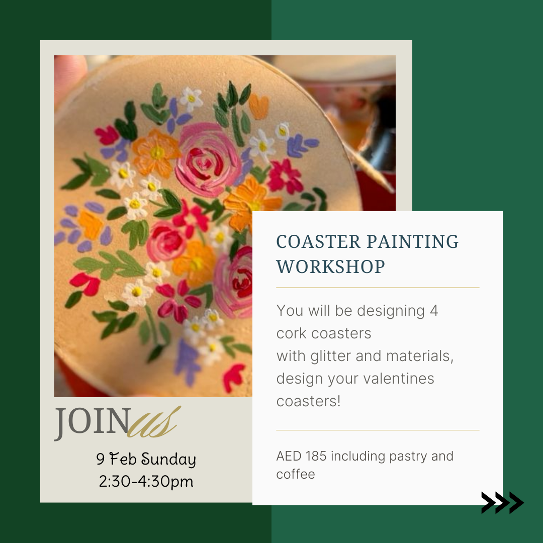 Coaster painting workshop